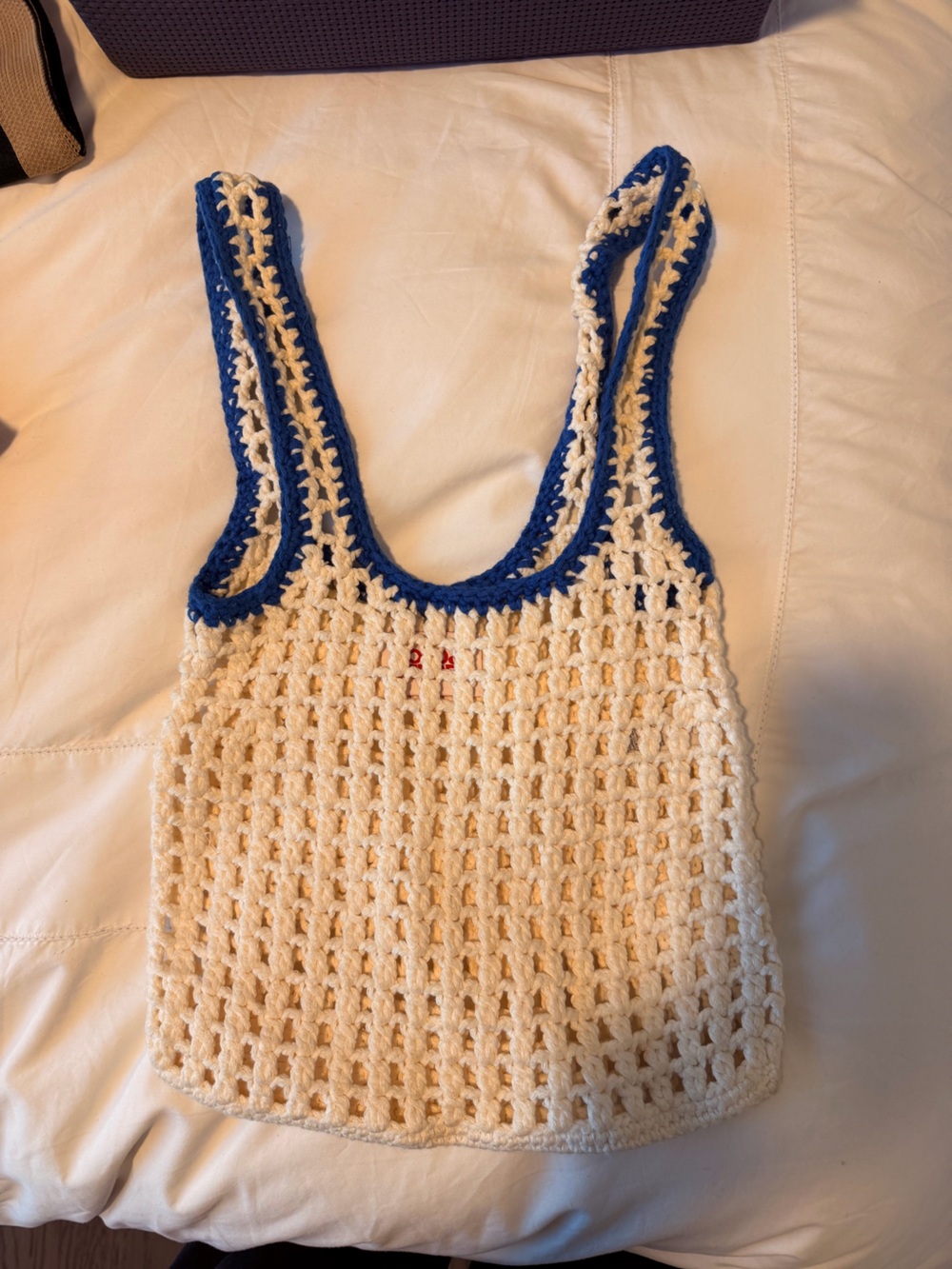 Solid&Striped Crochet Bag